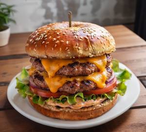 Double cheese burger