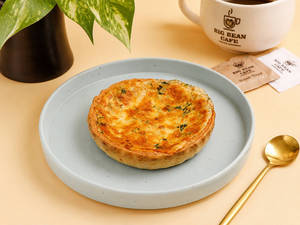 Spinach & Corn Quiche