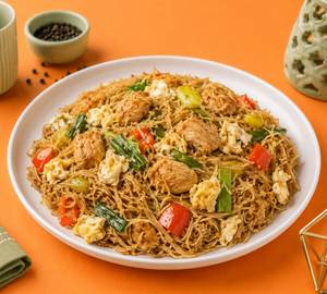 Singapore Style Chicken Noodles