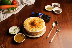 Mini Egg Biryani+tup(250ml)