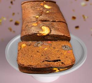 Sliced Plum Cake