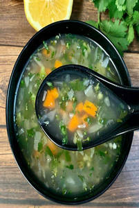 Lemon Coriander Soup