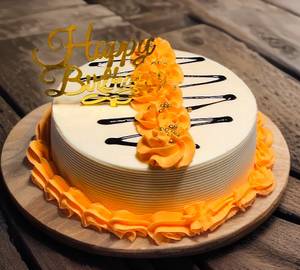 Happy Birthday Design Gulab Jamun Cake