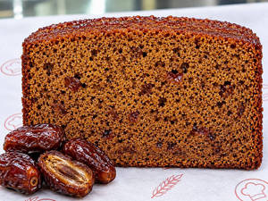 Dates Cake Slice