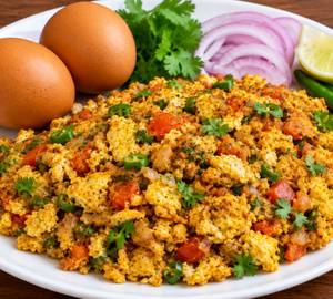 Bhurji Double Brown Egg