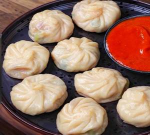 Crispy Veg steam momos 12 pc