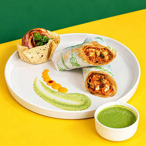 Paneer Tikka Kathi Roll