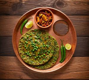 Matar Paratha [ 2 Paratha ]