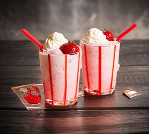 Strawberry milkshake