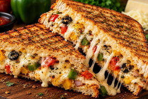 Cheese Loaded Italian Grill Sandwich (regular)