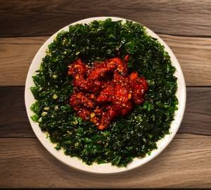 Crispy Spinach Chicken