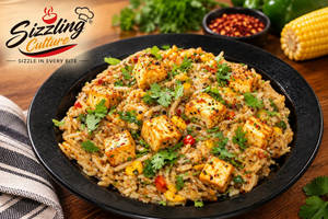 Garlic Paneer Cheesy Rice(new)