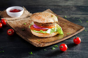 Aloo Tikki Burger