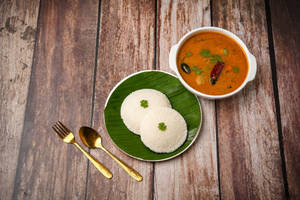Sambar Idly (2 Pcs )