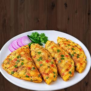 4 eggs omelette [4 eggs]
