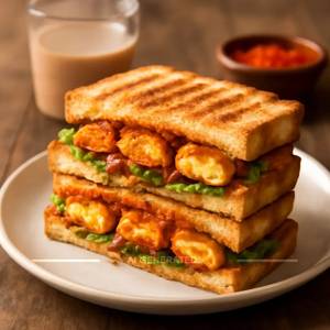 Peri Peri Paneer Sandwich