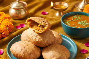 Spl Kachori with Aloo Sabzi