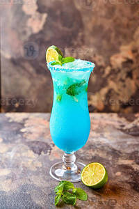Blue Ocean Mojito
