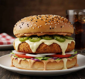 ⁠korean Veg Burger