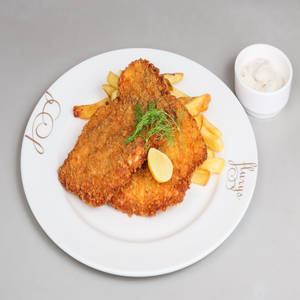 Crumb Fried Fish 'N' Chips
