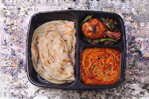 Porotta(2) + Chicken Fry(1 Piece)& Gravy Mini Box