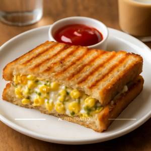 Corn & Cheese Sandwich