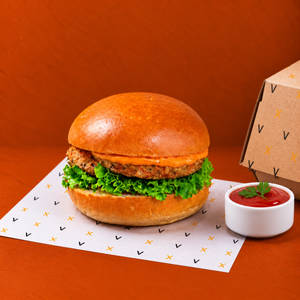 Tandoori Veg Mini Burger