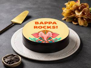 Bappa Rocks Truffle Cake