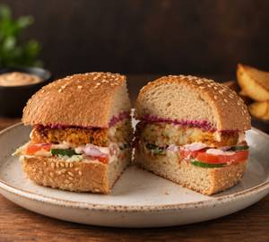 Aloo Crunch Burger