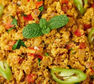 Egg Bhurji (Serves 1 )