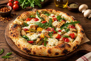 Pesto Pollo Pizza