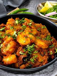 Prawns In Tawa Masal (500Ml Box)
