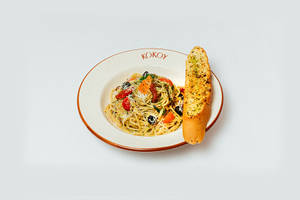 Veg Spaghetti Aglio E Olio