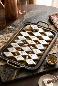 Low Calorie Kaju burfi New Lanched