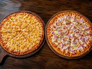 6 Inch Onion + 6 Inch Corne Pizza