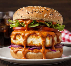 Paneer Makhani Burger
