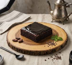 Chocolate Fudge Brownie Eggless