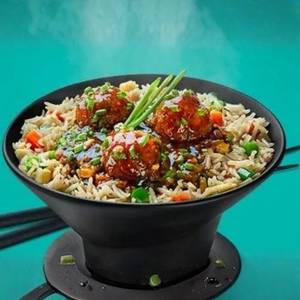 Manchurian Veg Fried Rice