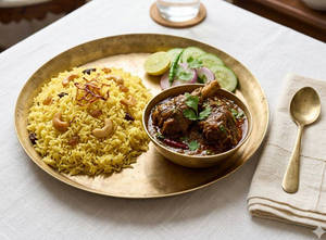 Basanti Polau+mutton Kosha +salad Combo