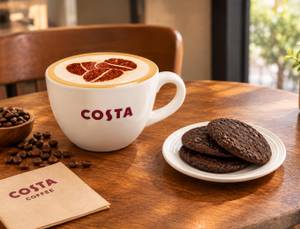 Cappuccino Small & Chocolate Chip Cookie