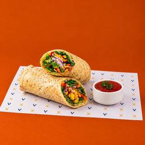 Vegetable Patty Wrap