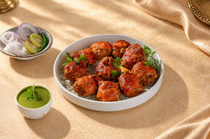 Mushroom Crackling Tikka
