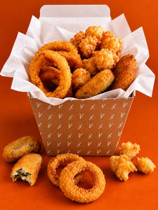 Veggie Snack Bucket For 2