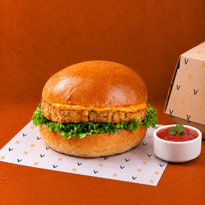 Mexican Chipotle Veg Mini Burger