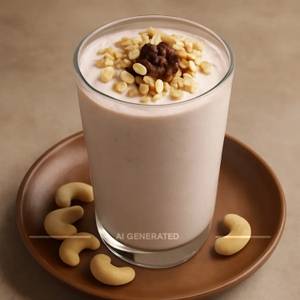 Kaju Gulkand Milk Shake