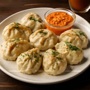 Paneer Afghani Momos