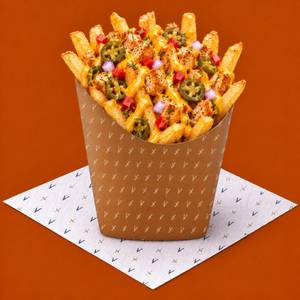 Paneer Tikka Loaded Fries