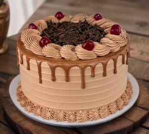Chocolate Design Hazelnut Filing Mousse Cream Cake
