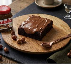 Nutella Brownie Eggless