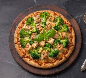 Lean Muscle Builder Chicken And Brocoli Pizza Thin Crust